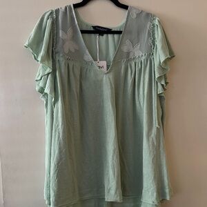 Mint Green Women's Top